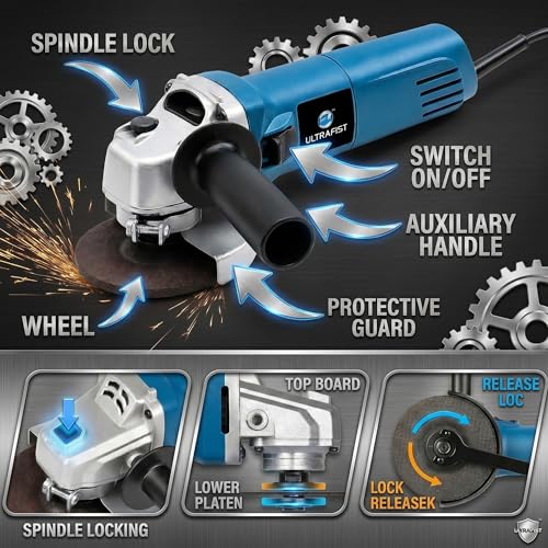 850W Angle Grinder 100mm/4 Inch