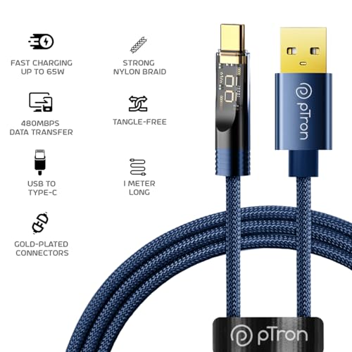 pTron Solero 65W USB