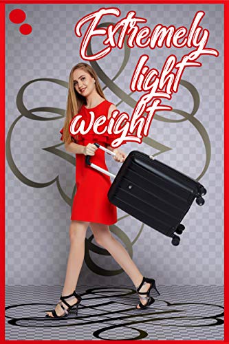 GAMME Ivory Polypropylene 55CM Black Hard Side Suitcase - Image 5