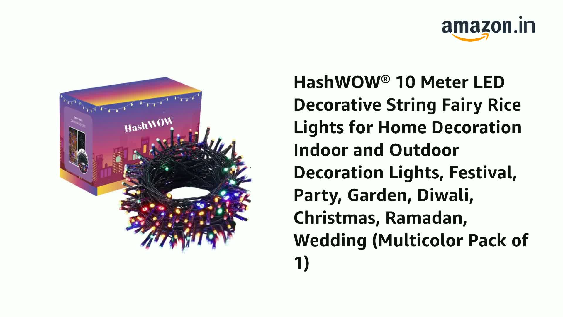 HashWOW® 10 Meter LED Decorative