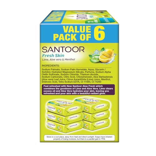 Santoor Fresh Skin Aloe Vera