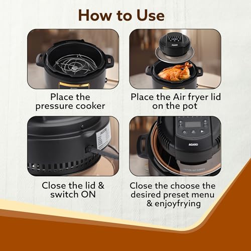 AGARO Imperial Pot Lid Air