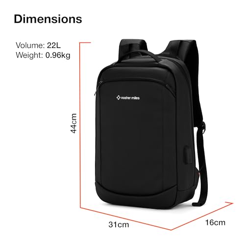 Nasher Miles Backpack Fits 15.6