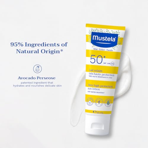 Mustela Sunscreen SPF 50-40ml: Broad