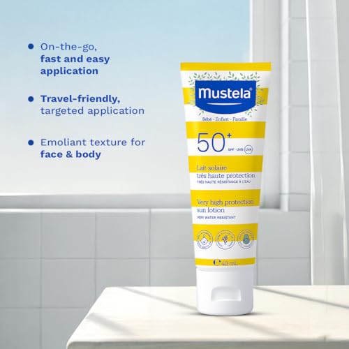 Mustela Sunscreen SPF 50-40ml: Broad
