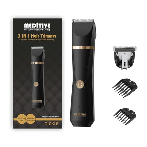 MEDITIVE 2-in-1 Men’s Grooming Trimmer