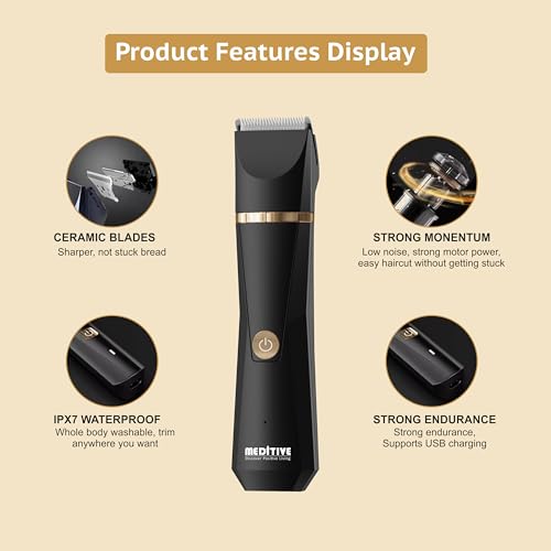 MEDITIVE 2-in-1 Men’s Grooming Trimmer