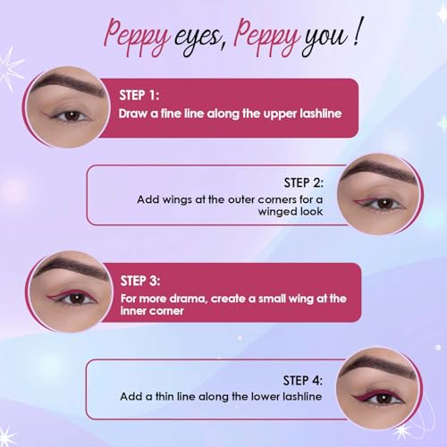Glam21 Peppy Vibes Eyeliner |Matte