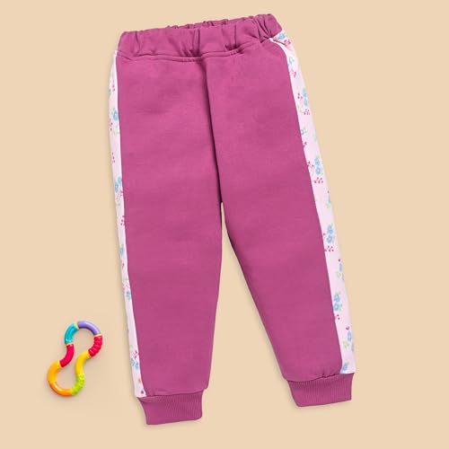 LuvLap Baby Girls Full Sleeve Sweatshirt & Pyjama Set - Image 4