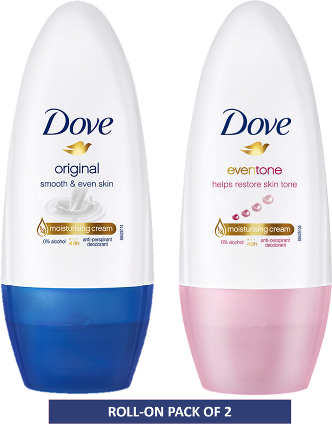 DOVE Original Deodorant Roll-on - For Women (100 ml, Pack of 2) - Image 8