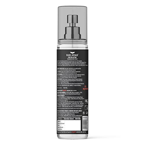 Park Avenue Pure Collection Trance Fragrance Body Spray for Men, 135ml - Image 3
