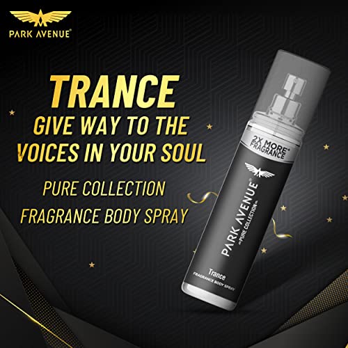 Park Avenue Pure Collection Trance Fragrance Body Spray for Men, 135ml - Image 4