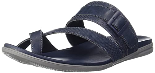 Bata Men's COOPER TOERING Navy Sandal's - 9 UK (8719149)