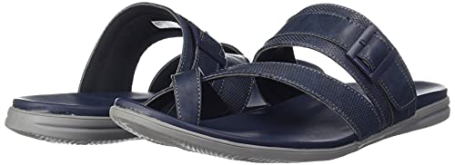 Bata Men's COOPER TOERING Navy Sandal's - 9 UK (8719149) - Image 3