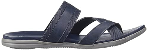 Bata Men's COOPER TOERING Navy Sandal's - 9 UK (8719149) - Image 5