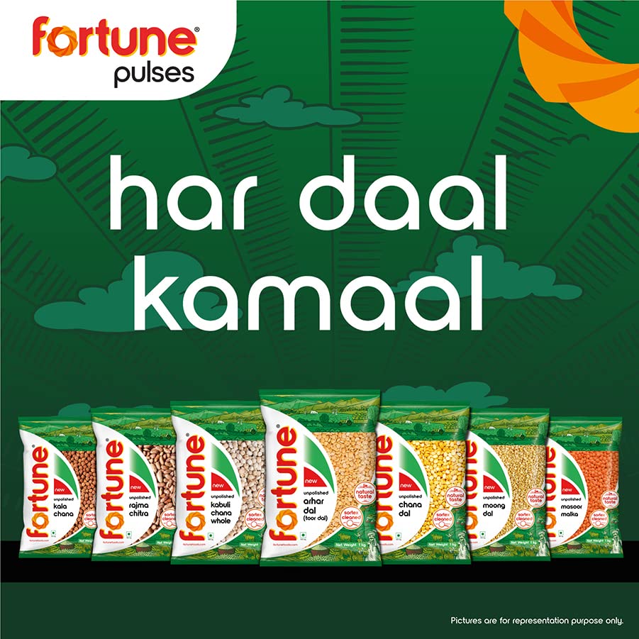 Fortune Chana dal, 1 kg, Unpolished and Sortex cleaned - Image 7