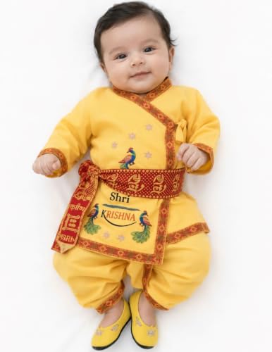 BookMyCostume Cotton Shri Krishna Dress