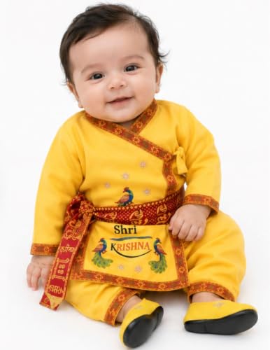 BookMyCostume Cotton Shri Krishna Dress
