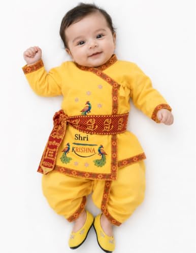 BookMyCostume Cotton Shri Krishna Dress