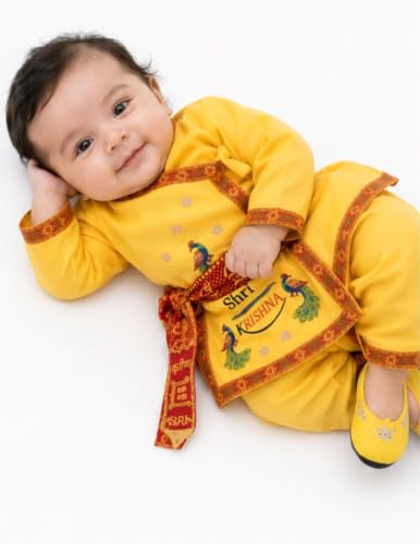 BookMyCostume Cotton Shri Krishna Dress