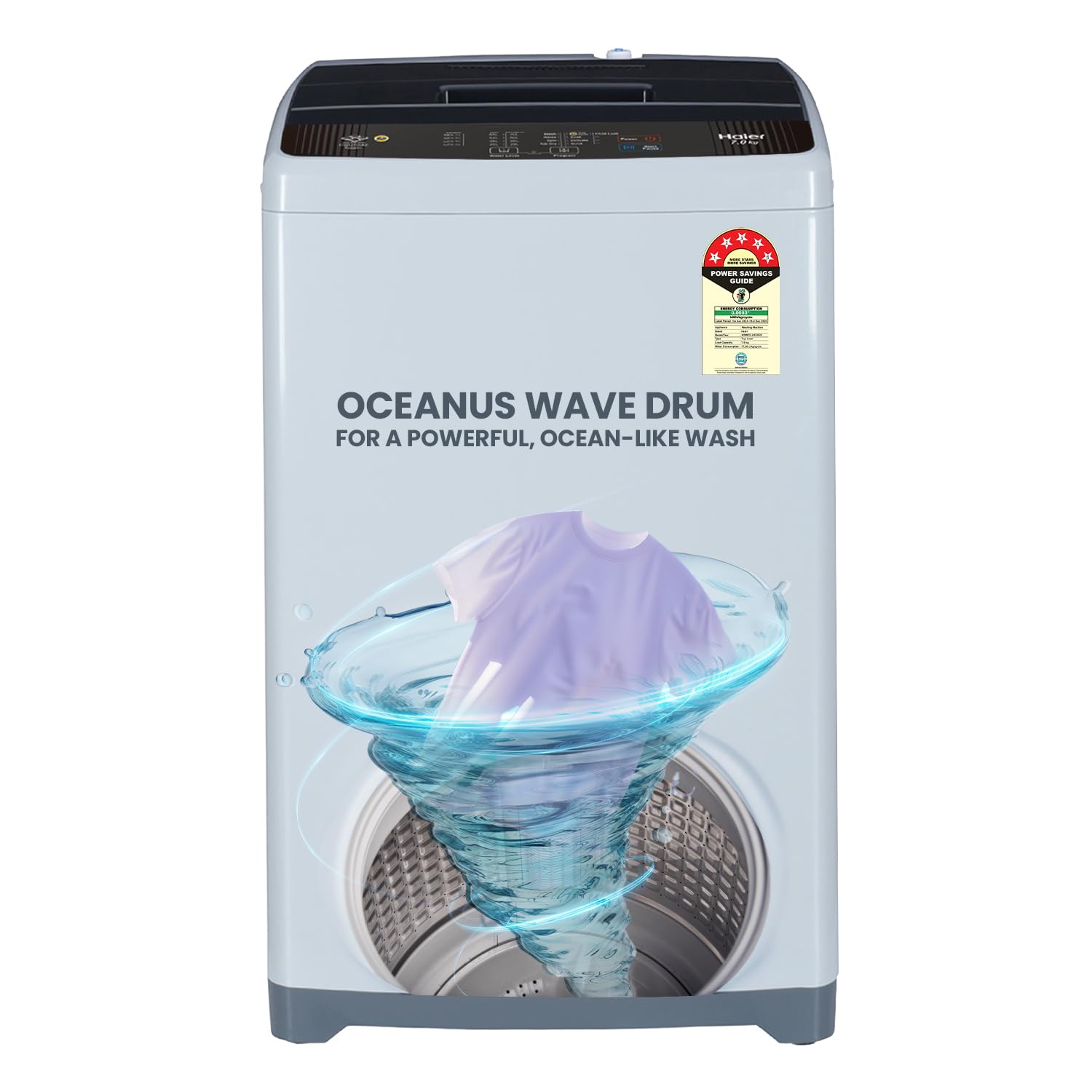 Haier 7 Kg, Oceanus Wave