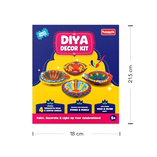 Handycrafts Funskool Diya Decor Kit