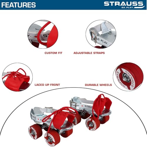 STRAUSS Junior Tenacity Roller Skates,Outdoor