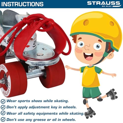 STRAUSS Junior Tenacity Roller Skates,Outdoor