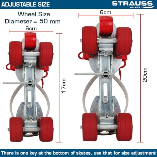 STRAUSS Junior Tenacity Roller Skates,Outdoor