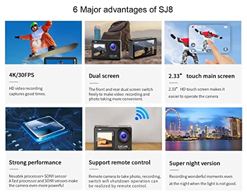 SJCAM SJ8 Dual Screen 16MP