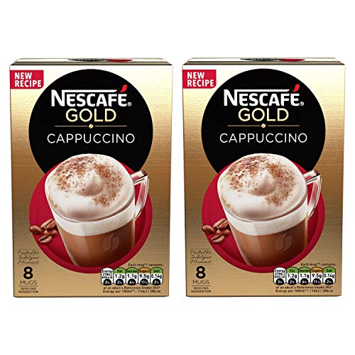 Nescafe Gold Cappuccino - 2 Pack Pouch, 2 x 136 g