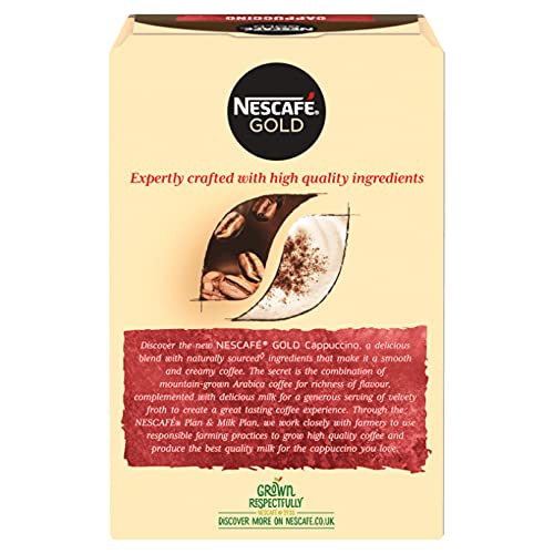 Nescafe Gold Cappuccino - 2 Pack Pouch, 2 x 136 g - Image 5