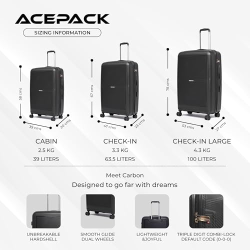 ACEPACK Carbon 58 cm Small