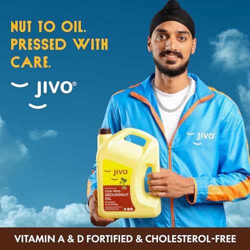 Jivo Groundnut Oil 5 Litre