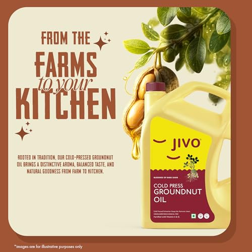 Jivo Groundnut Oil 5 Litre