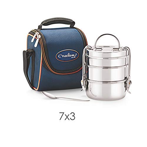 neelam Stainless Steel Lunch Box/Tiffin