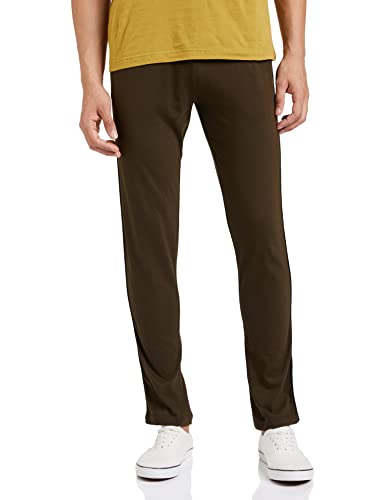 Amazon Brand - Symbol Men's Regular Fit Mid Rise Track Pant