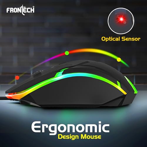 FRONTECH Wired USB Gaming Mouse