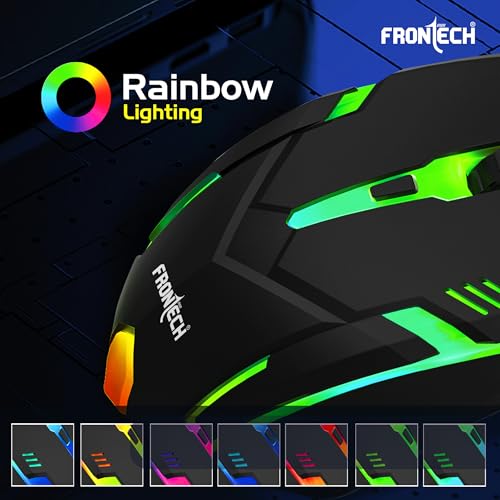 FRONTECH Wired USB Gaming Mouse