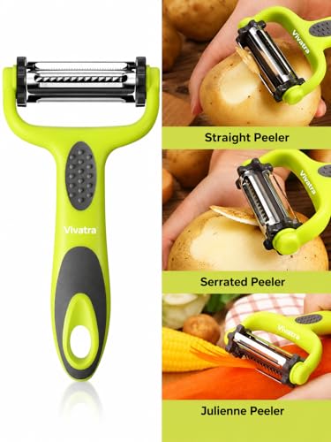 3-in-1 Stainless Steel Vegetable &