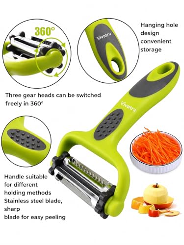 3-in-1 Stainless Steel Vegetable &