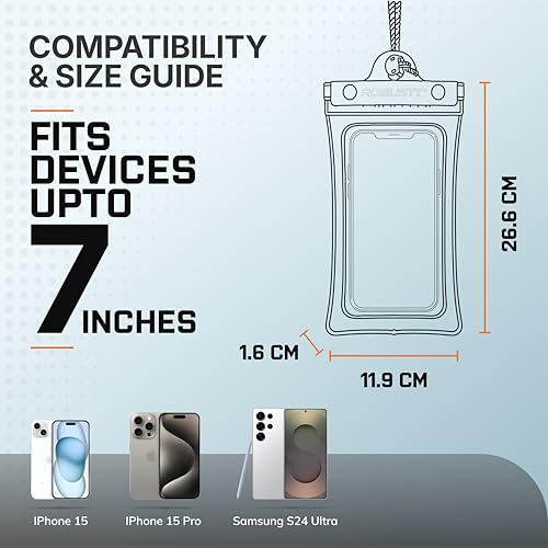 Robustt Floating Waterproof Mobile Pouch