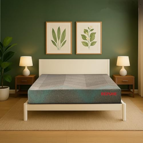 Repose Eyelidz Spine Pro Orthopaedic Memory Foam Mattress (Double, 75X48X6)