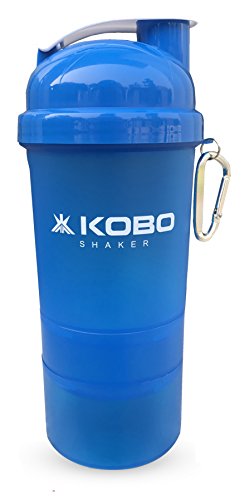 Kobo Shaker Sipper Bottle 400 ml with 2 Compartment (Imported) - Image 6