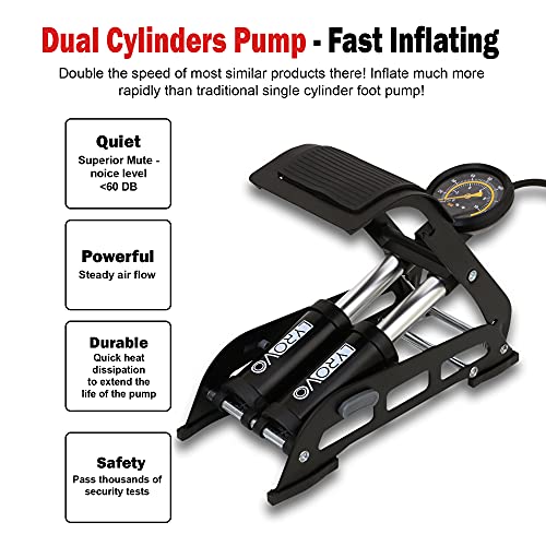 Lyrovo 160 PSI Double Cylinder