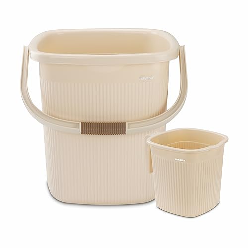 Nayasa Rimmy Plastic Bucket Set