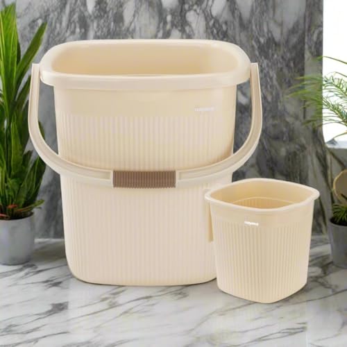 Nayasa Rimmy Plastic Bucket Set