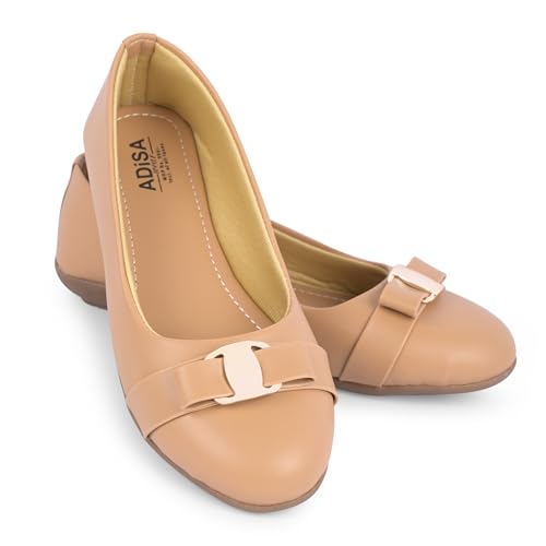 Women Girls Slip On Ballet Flats