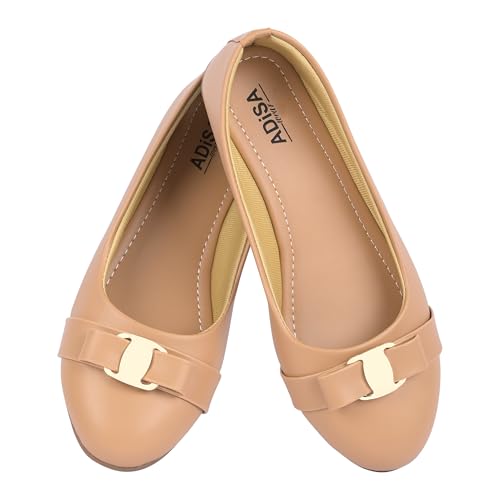 Women Girls Slip On Ballet Flats - Image 2