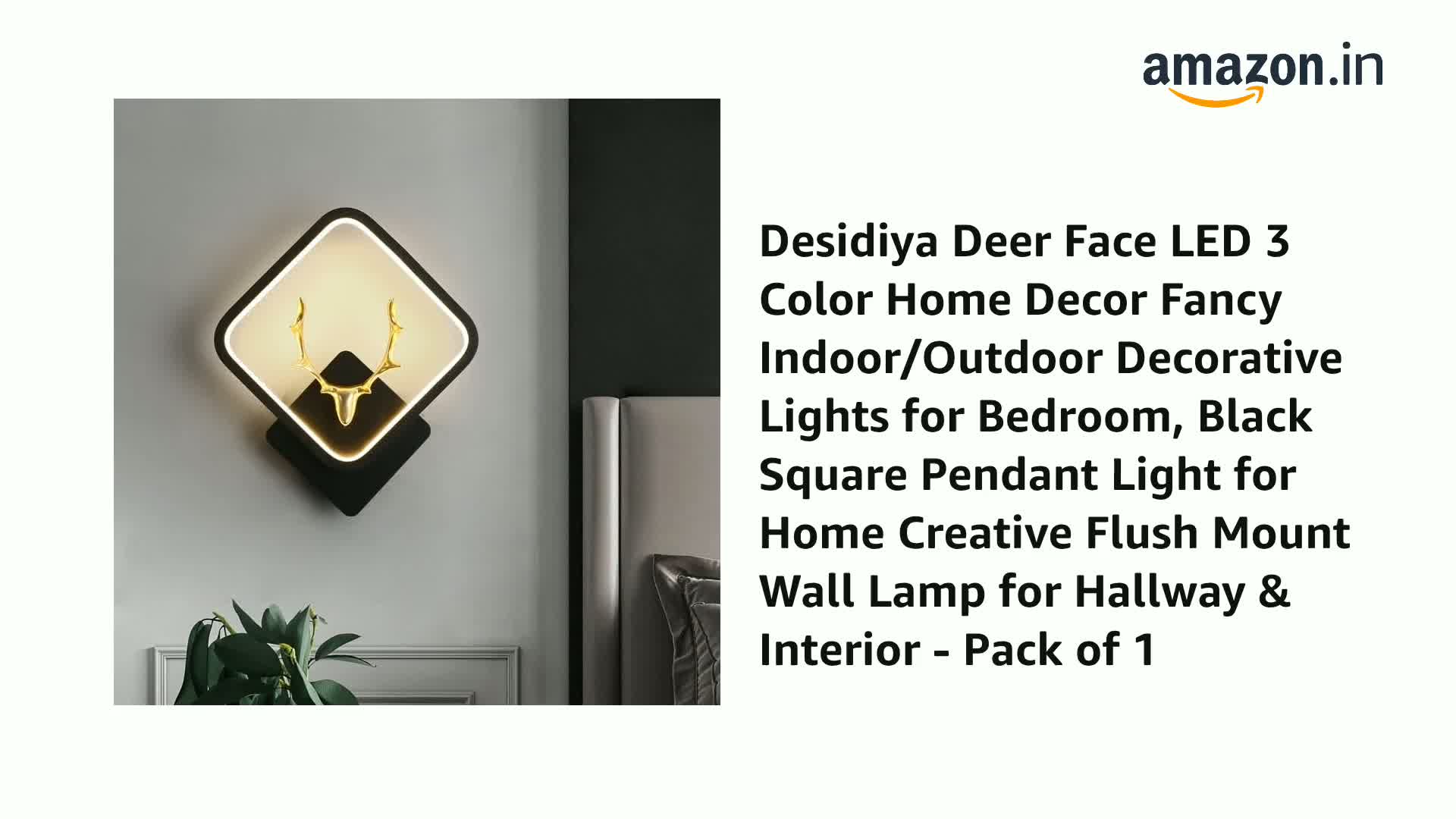 Desidiya Deer Face LED 3